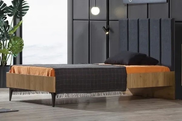 Kolezyum Headboard Storage  Bed 