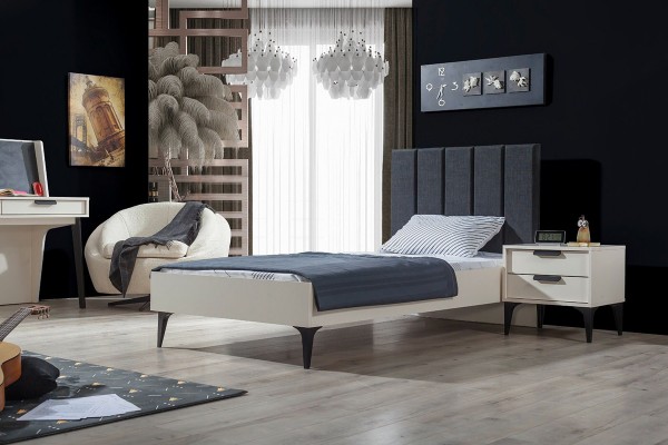 Kolezyum Ay Headboard Bed