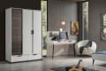 Kolezyum Ay Moon Single Door Reflective Cabinet