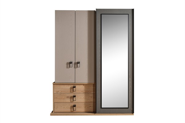 Babil-R 3 Door Wardrobe