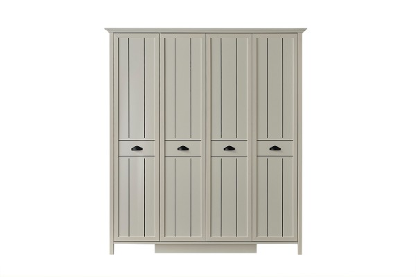 Gize  4-Door Wardrobe